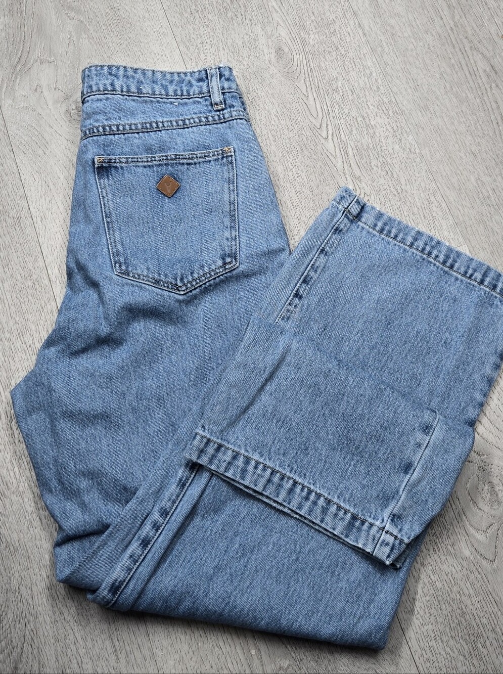 Abrand A '94 High & Wide Sofia Jeans Size 31 High Rise Wide Leg 100% Cotton